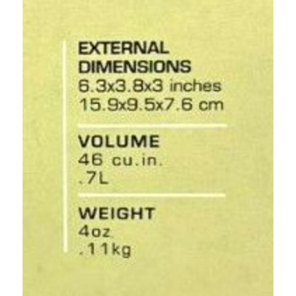 Mountainsmith Compact Camera Bag Case Cyber L Fleece Lined Retired Recycled NEW - Picture 3 of 4